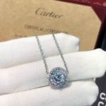 AAA Quality Cartier Diamond Necklace Replica For Sale 